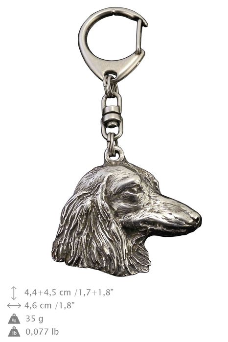 Jamnik szorstkowłosy brelok w pudełku Art-Dog