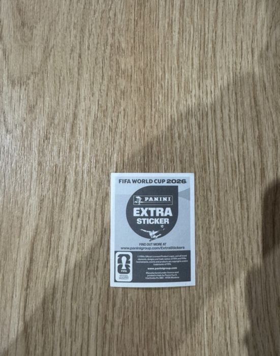 Extra sticker panini bronze