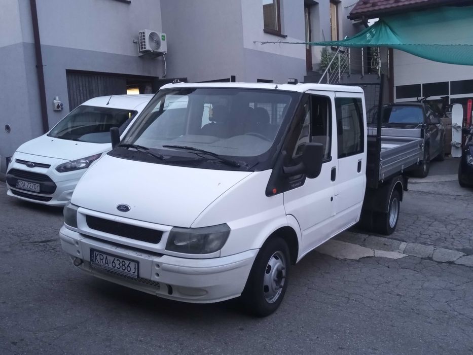 Ford Transit, bliźniak, doka, kiper, nowa pompa, od razu do pracy