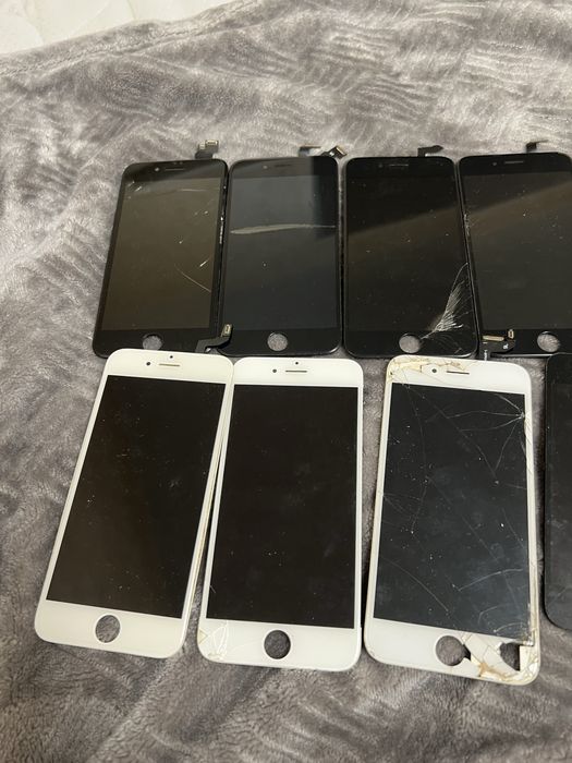 Лот екранів для Iphone (11шт) + 2 корпуси Iphone 5s,на запчастини,тощо