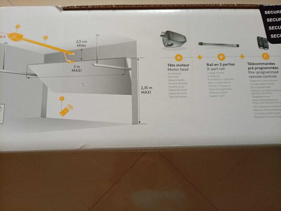 Napęd do bramy garażowej Somfy GDK 700, nowy