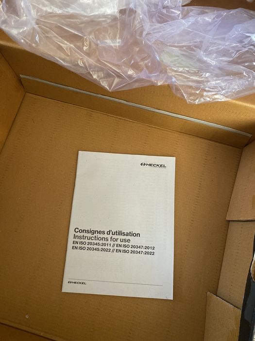 Нові захисні робочі черевики Heckel Suxxeed Offroad S3 (розмір 41/7)