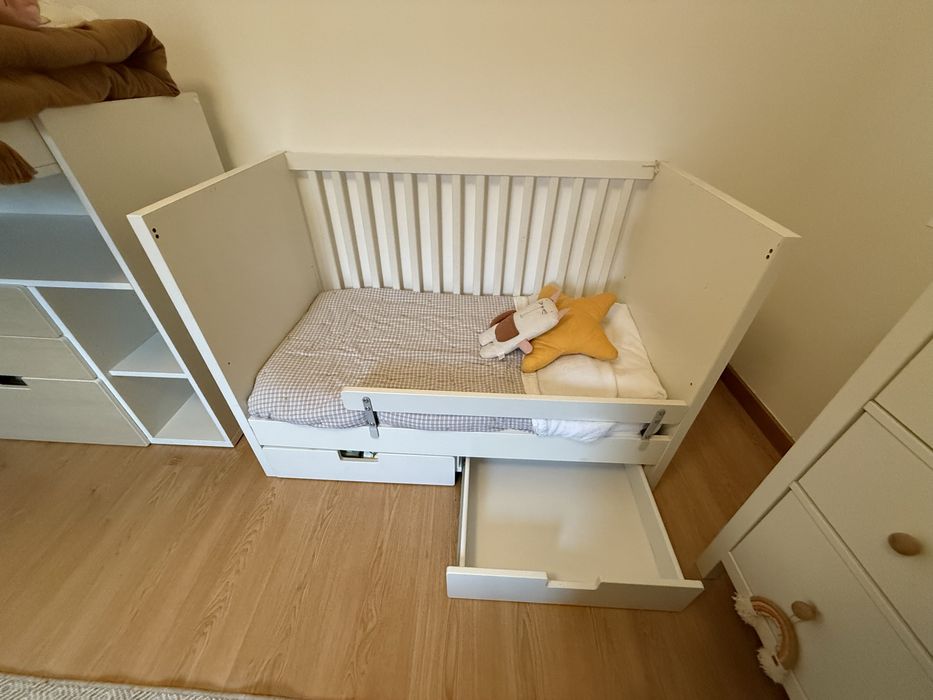 Cama grandes bébe com colchão incluido