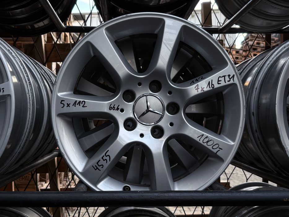 Felgi aluminiowe używane komplet RONAL 7.0x16" 5x112 ET31 66.6 FU14555