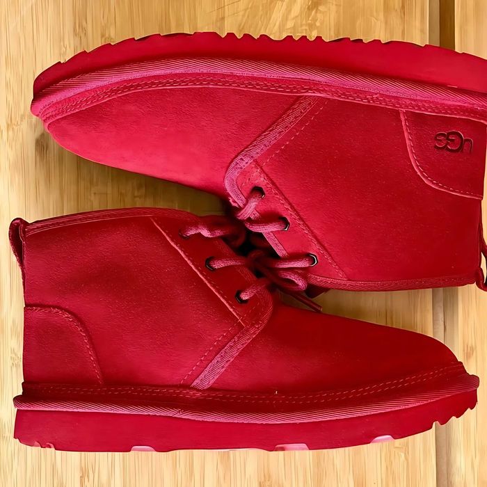 Жіночі зимові черевики UGG червоні 38р.