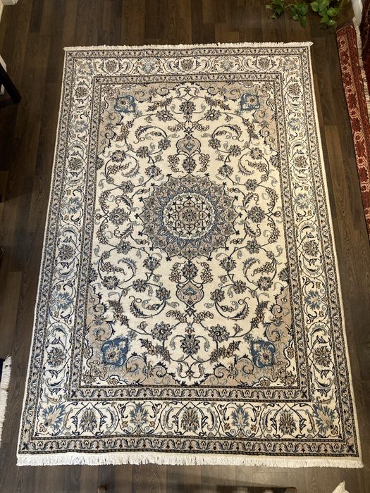 Tapete Persa Nain 12 La com seda 295x196cm - Novo
