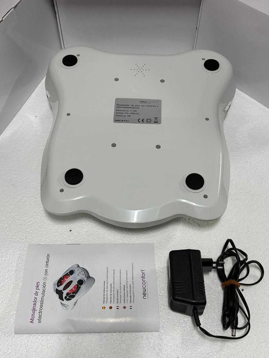 Massajador de Pés Newcomfort + Cinturão Electroestimulação – Completo