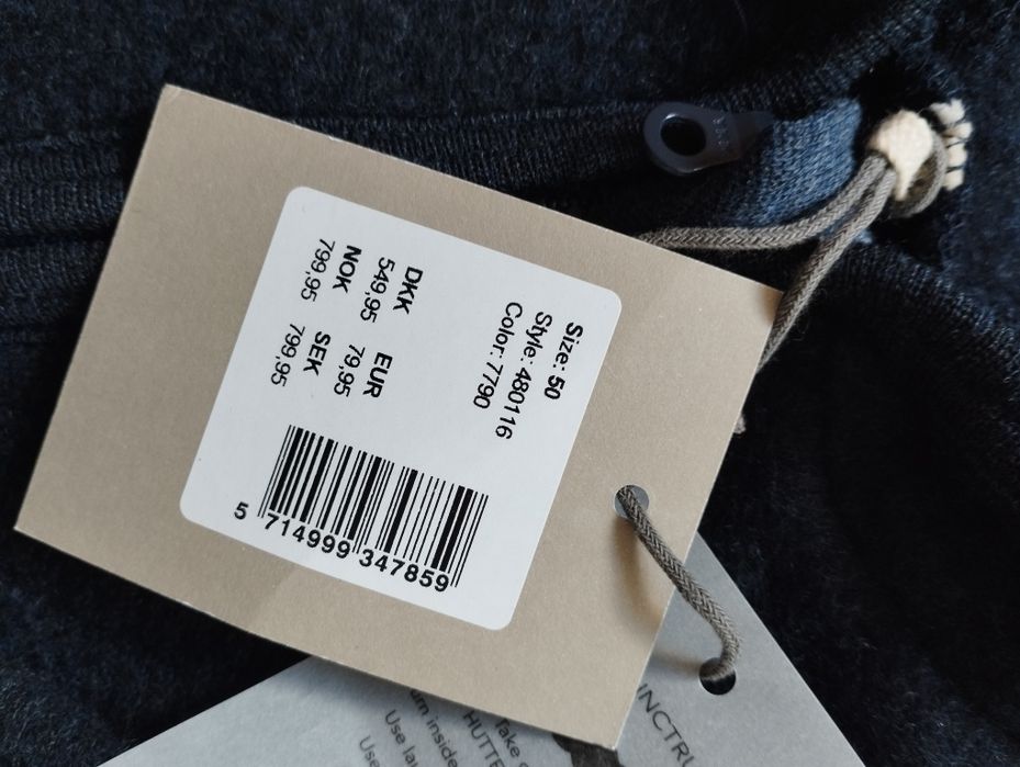 Kurtka wiosenna huttelihut 100% Merino wool 50 56 62
