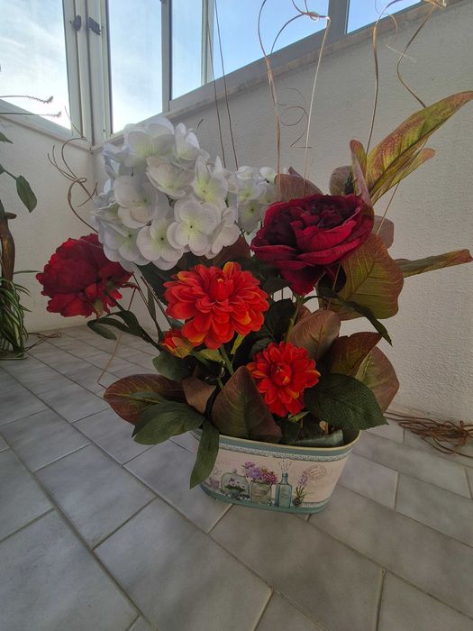 Arranjo flores - Bom estado