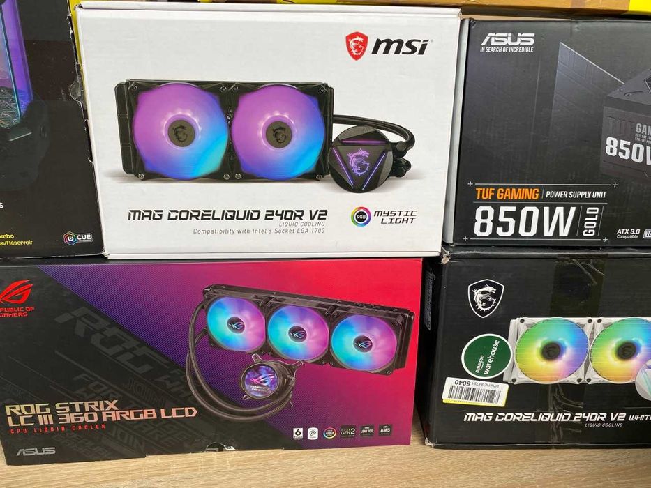 ОПТ / Комплектуючі з Європи, Corsair, NZXT, Kingston, ASUS, DDR5