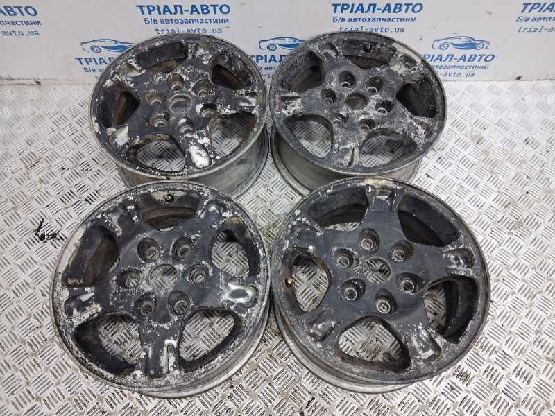 Диски титан комплект R16 Mitsubishi Pajero Wagon 3 3.2 ДИЗЕЛЬ 4M41 1999 (б/у)