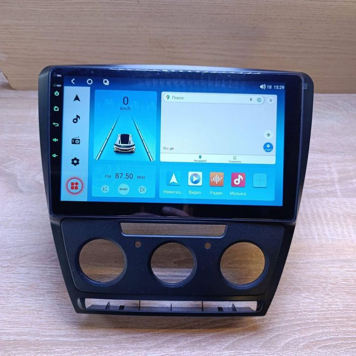 Андроїд магнитола шкода а5  4/32 +AHD камера.