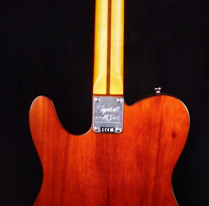 Fender Telecaster Squier Ed 40º aniv - cor Vintage -