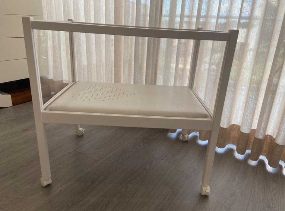 Mini berço ZARA HOME branco lacado em acrilico