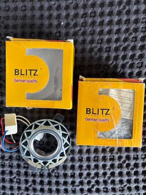 Два точечных (зеркальных) светильника BLITZ Германия, новые