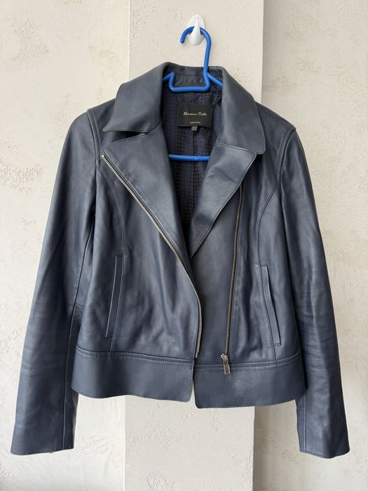 Massimmo Duti XS шкіряна куртка