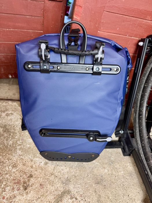 Büchel Sakwa, Torba Rowerowa, Granatowa, 25,4 l