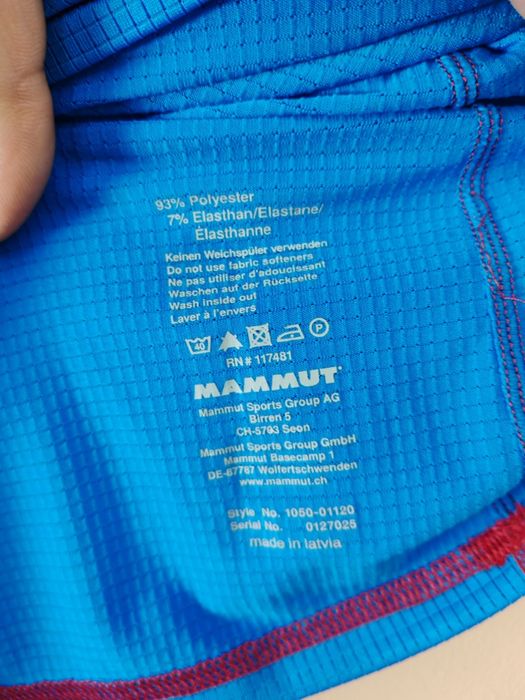 Лонгслів Mammut Aegility Half Zip розмір XL