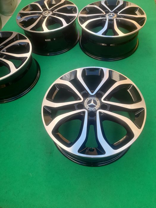 Jantes Mercedes 17" 5x112  Classe A, B, C, CLA Vito Jantes originais Maquinadas