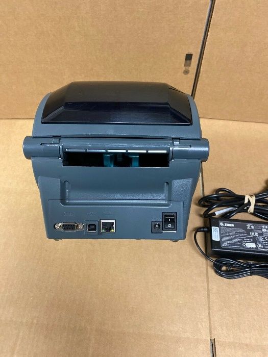 Zebra GX420t - термотрансферный принтер этикеток/наклеек с LAN/USB.