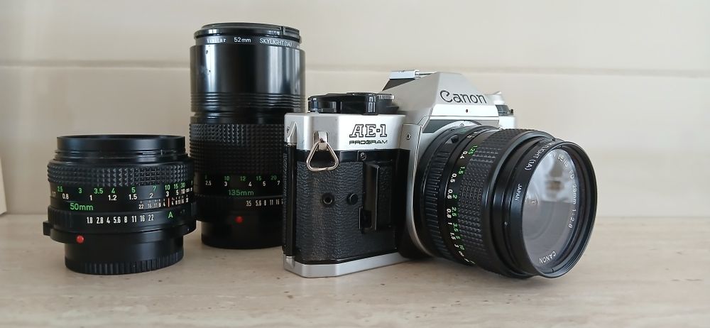 Zestaw Canon AE1 Program