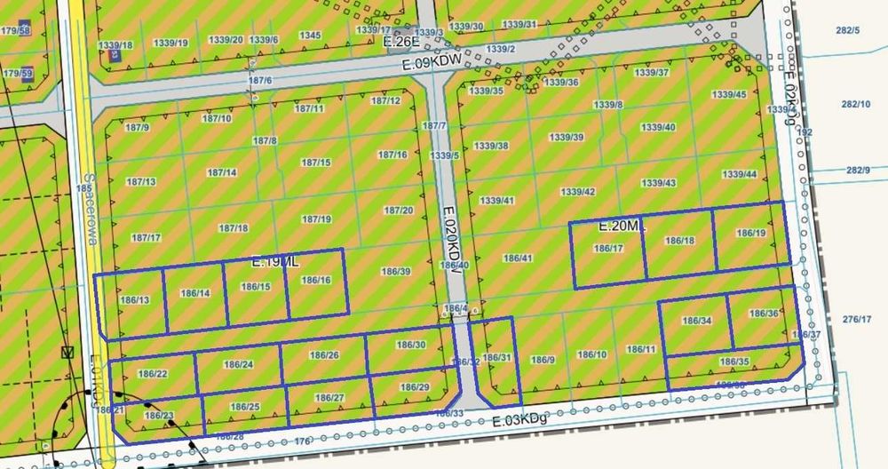 Działki nad morzem i dwoma jeziorami 135zł/m2