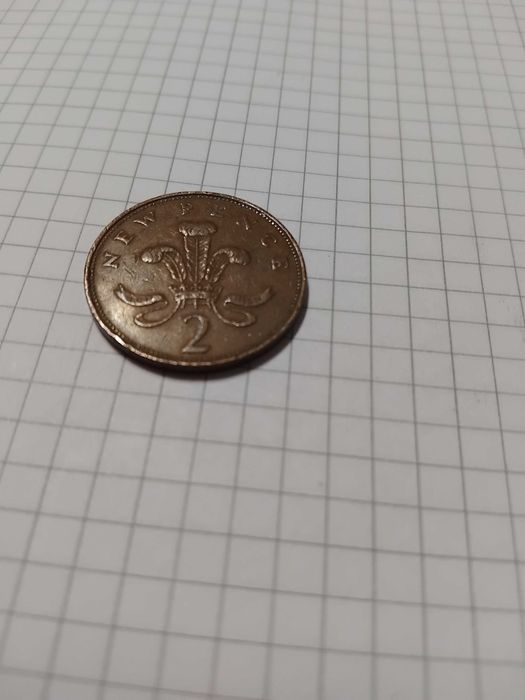 Moeda 2 Pence 1971 Elisabeth II