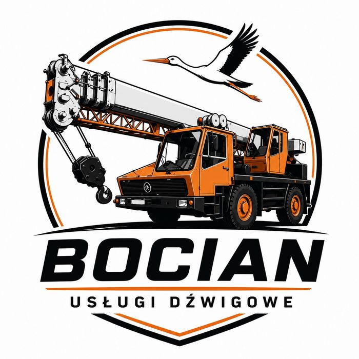 Usługi dźwigowe ,, BOCIAN " / Dźwig Żuraw 25T