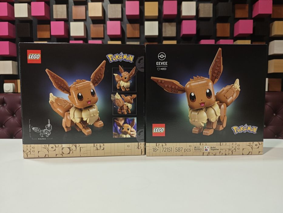 LEGO 72151/72152/72153 Pokemon Eevee. Іві.Pikachu/Покемон
