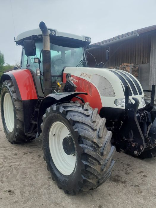 Steyer 6195 CVT Tur Ładowacz czołowy Stoll  z Niemiec Piękny stan!!!