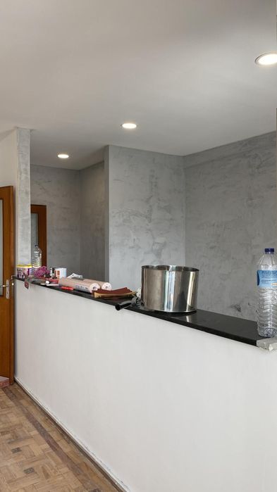 Pladur / Pintura / Pavimentos / Papel de parede / microcimento