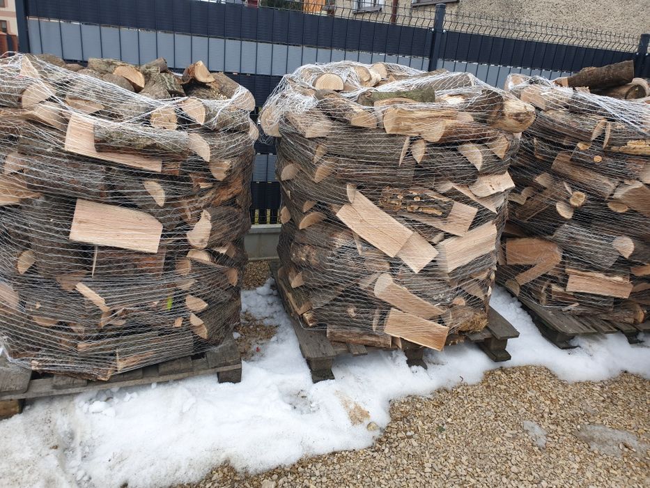 Drewno kominkowe dab  sezonowany