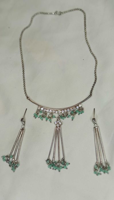 Винтажная бижутерия набор колье, серьги