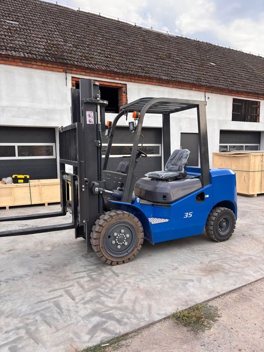 NOWY Wózek widłowy spalinowy Diesel 3500 kg 3,5T Faktura VAT LEASING