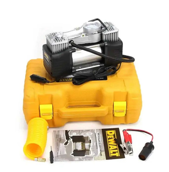 повітряний автомобільний компресор DeWalt  (72л/хв 12 V, 30 A) 2поршні