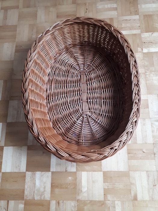 Wiklinowe legowisko, kosz dla psa lub kota