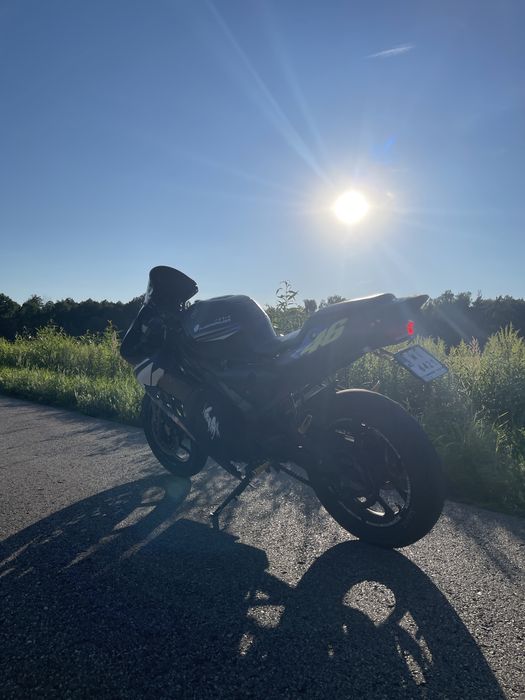 yamaha tzr 50 po swapie na silnik kawasaki ninja 250r