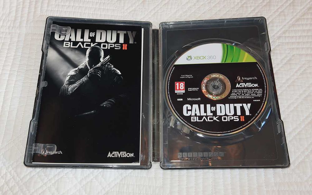 Jogos Call of Duty Xbox 360 ed. especial steelbox