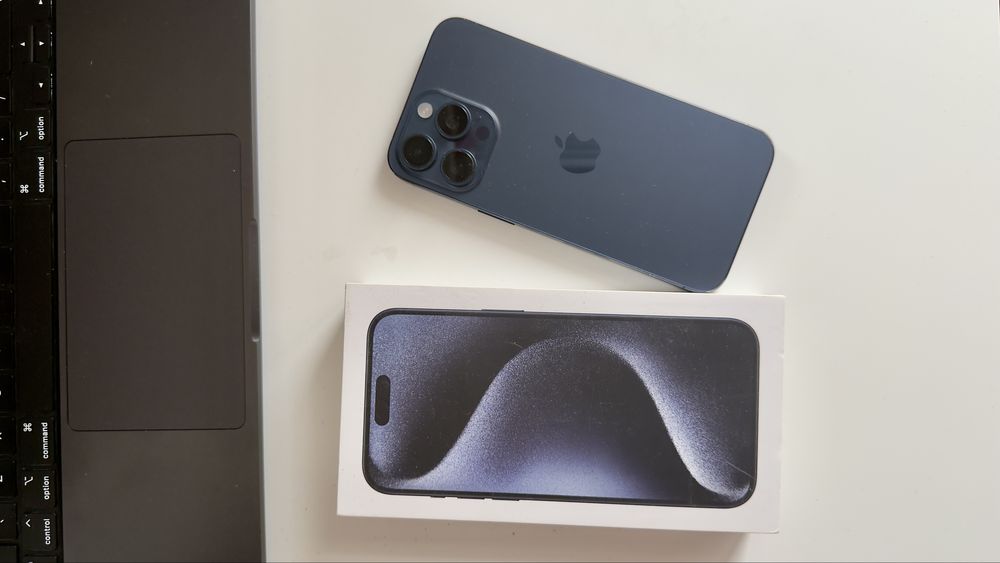 iPhone 15 Pro Max 256 gb, Blue Titanium
