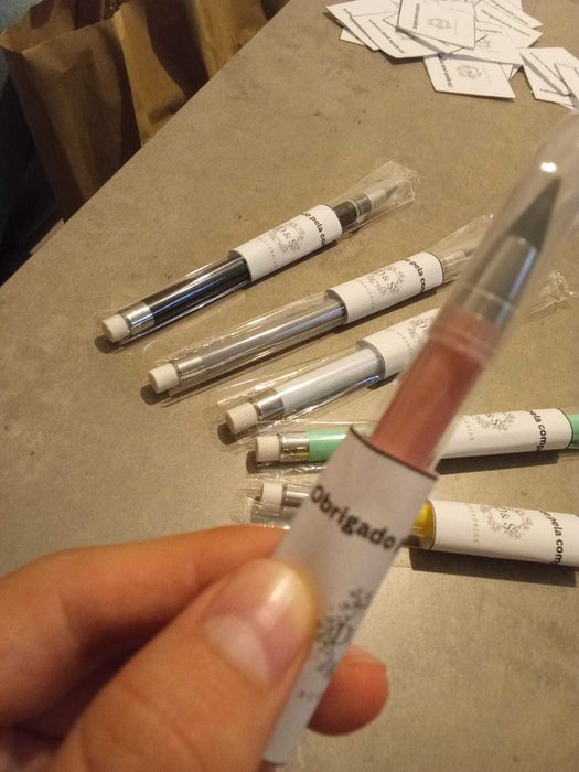 Lápis infinito, com borracha