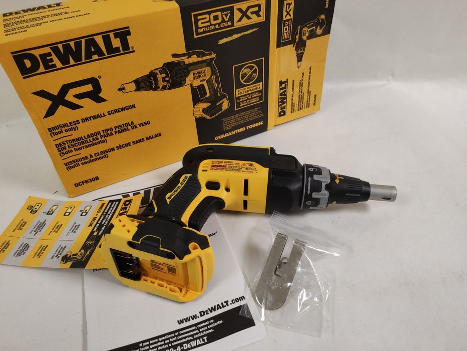 DeWALT DCF630b 20Vmax акумуляторний шуруповерт для гіпсокартону