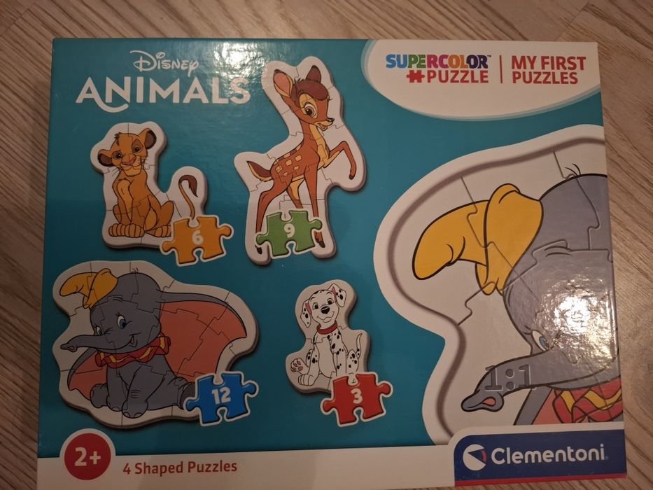 Puzle Disney 2+ stan bardzo dobry