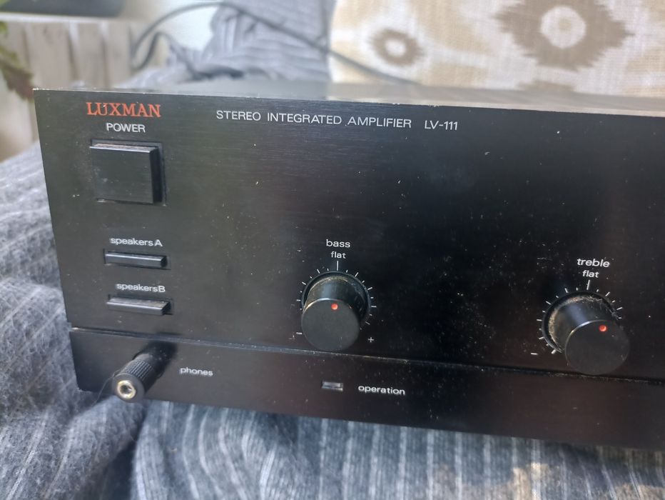 Klasyk Luxman ciepły i niezawodny wzmacniacz, serwis