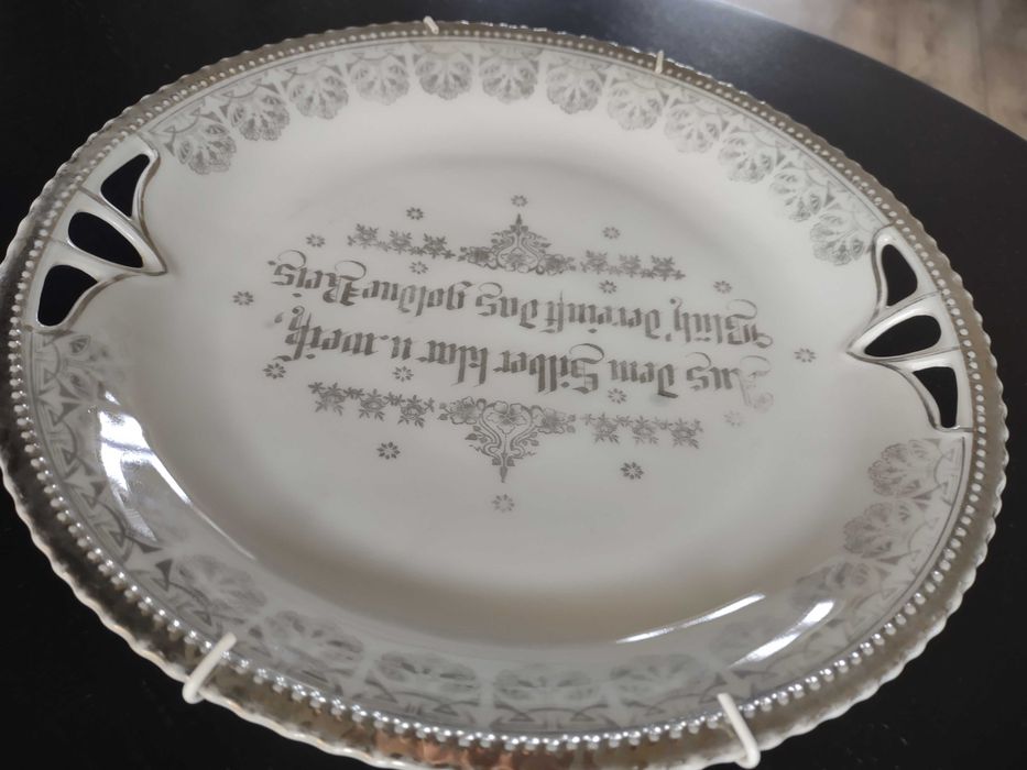 talerz porcelana Koenigszelt Silesia