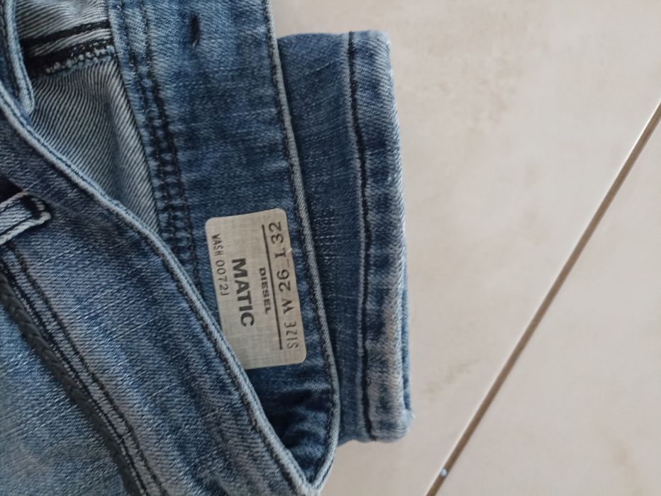 Spodnie jeansowe damskie Diesel matic