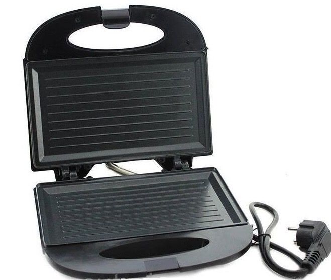 Новая бутербродница Domotec 7709 /1000 Вт гриль / сендвичница / тостер