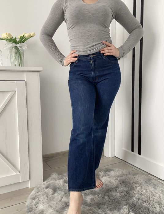 Жіночі вінтажні джинси кльош bobson size s-m