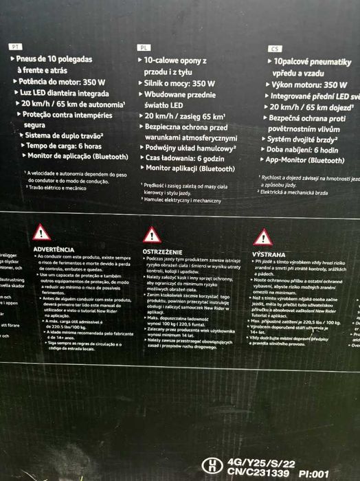 Hulajnoga elektryczna Audi
