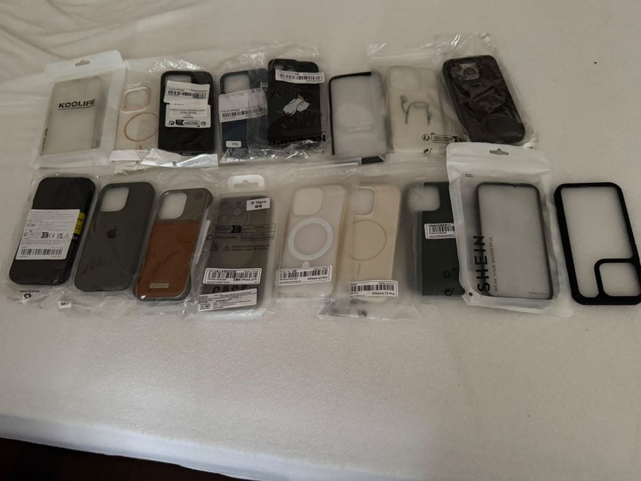 Capas como novas para iPhone 15 pró