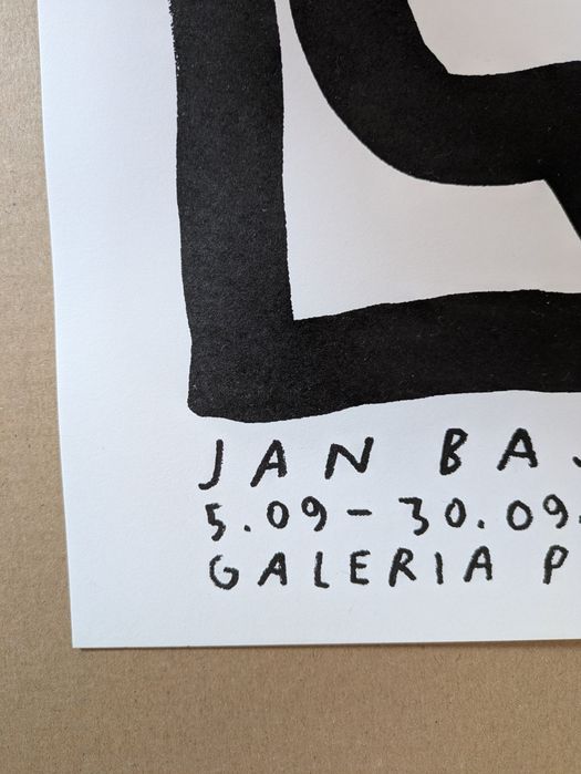Kolekcjonerski plakat SITODRUK – Jan Bajtlik „Jardin Particulier” (201